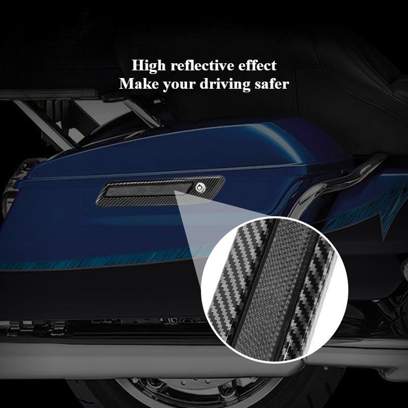 Motorcycle Side Box Lock Cove Side Box Decorative Cover for Harley Davidson Grand Glide Road Wang Street Glide 2014-2024 2025