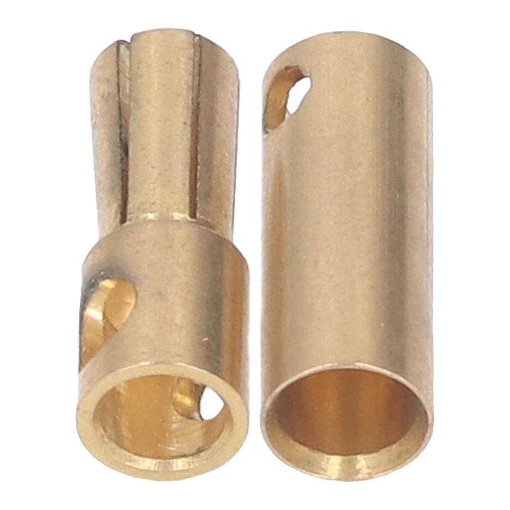 30 Sets Lithium Battery Power Connectors High Current Gold Plated Brass Plug and Socket Set
