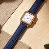 Quartz Watch for Women Luminous Hands Compact Wristwatch Elegant Arabic Numerals Watch Easy Night Reading Square Watch for Daily Wear Gift
