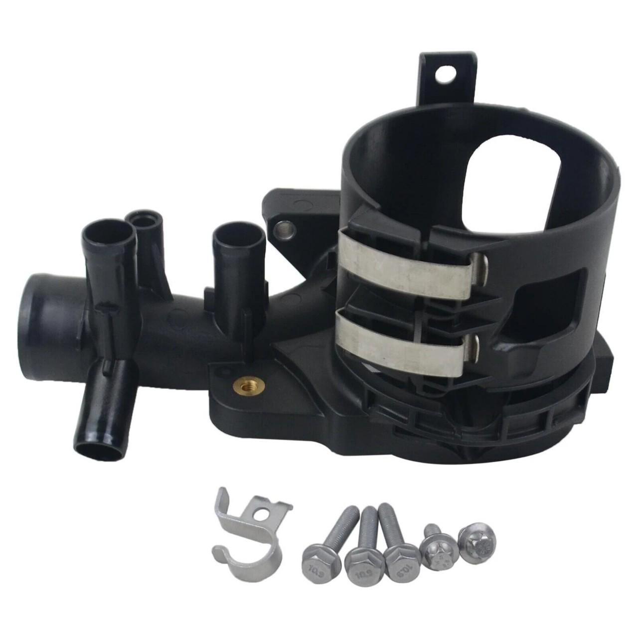 

6512001056: Compatible with Mercedes-Benz Fuel Filter Housing 6512006000 (A6512006000). 6512001056 чорний