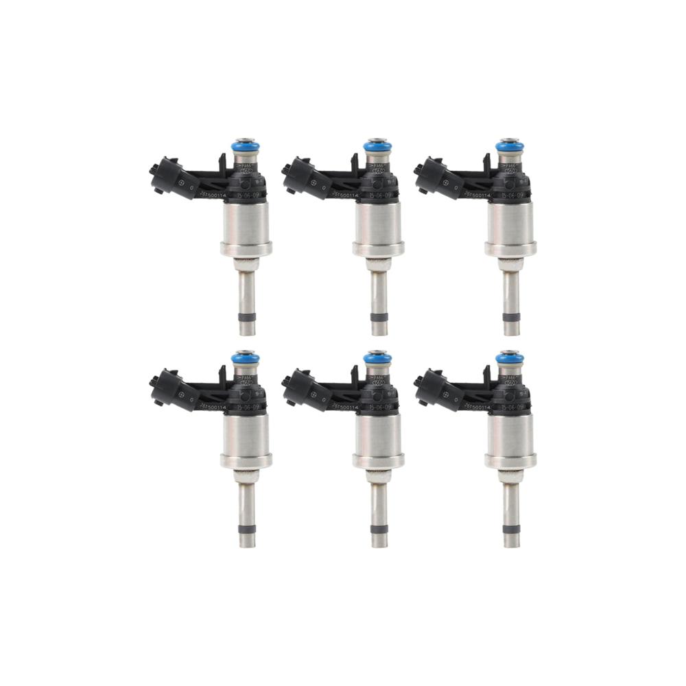 6X Fuel Injector For Chevrolet Camaro Traverse GMC 3.6L V6 12638530 12632255