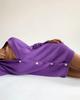Women's Autumn/Winter Pearl Button Cardigan Sweater Coat - Loose Fit & Solid Color