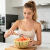 Watermelon Cutter Stainless Steel Fruit Slicer Multipurpose Kitchen Tool for Watermelon Mango Pineapple Cantaloupe