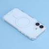 For iPhone 17 Case Compatible with MagSafe 1.5mm Shockproof Clear Phone Back Cover