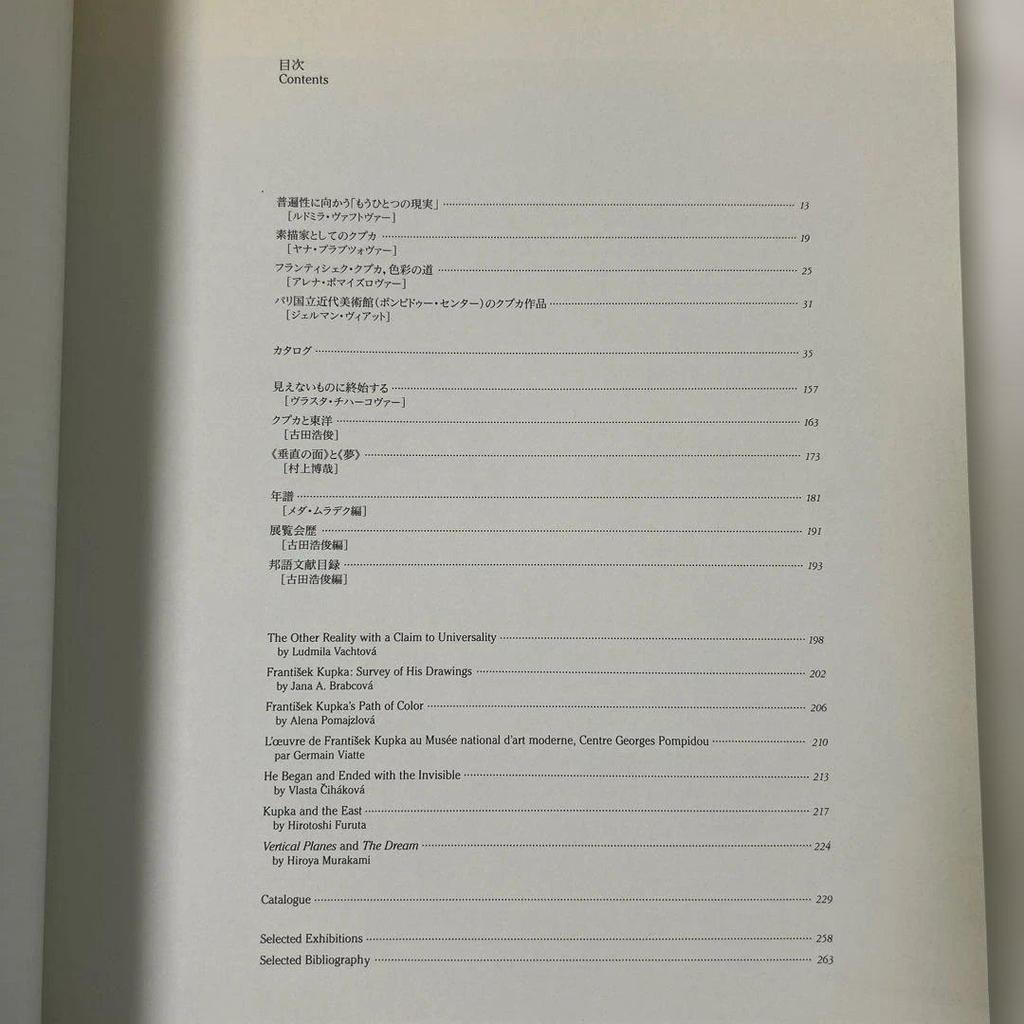 [USED] Frantisek Kupka Exhibition Catalog 1994 Art Book