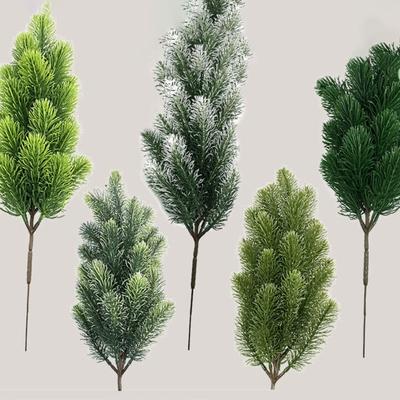 Artificial PE Fake Pine Twigs Christmas Tree Simulation Pine Artificial Pine Branches  Gift