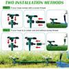 2pcs 360° Rotating Garden Sprinkler, Automatic Watering System for Agricultural & Lawn Irrigation, Water Saving Sprayer