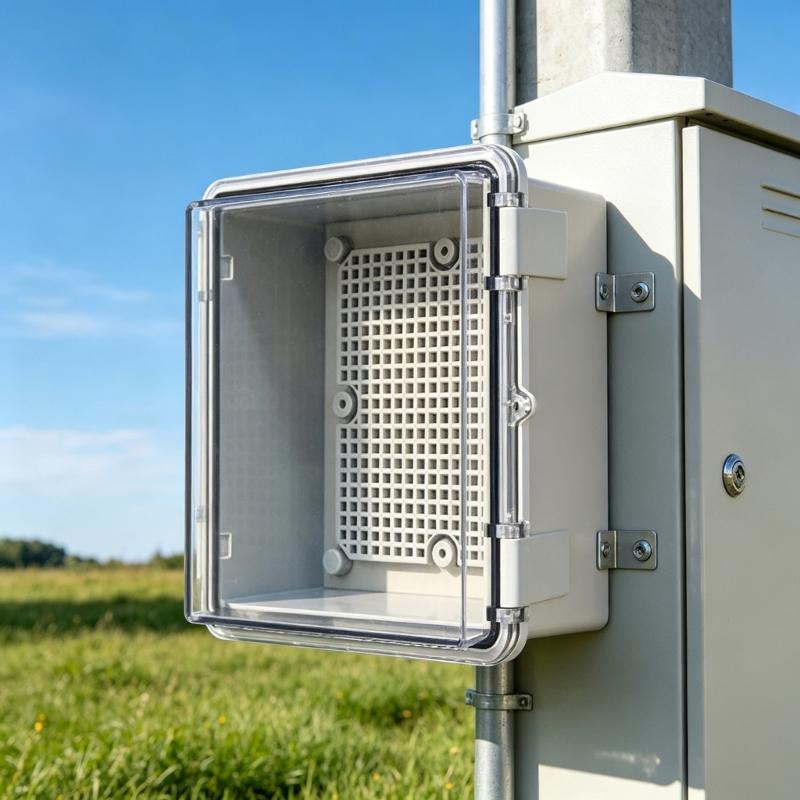 Hinged Plastic Enclosure Waterproof Power Electrical Junction Box Waterproof Outdoor Plastic Box Distribution Box