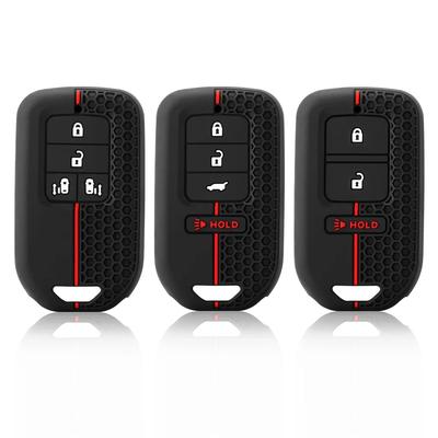Housse de protection en silicone pour clé de voiture télécommandée pour Honda Vezel City Civic Jazz BRV BR-V HRV Accessoires de voiture