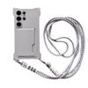 S side card double rope mobile phone case Samsung SULTRA soft case A card SFE lanyard S