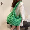 Pleated Cloud Bag 2025: Large Cotton Tote, Korean Style Crossbody & Shoulder Bag