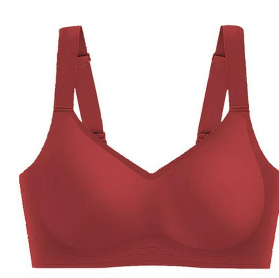 Bezešvá push-up podprsenka pro plnoštíhlé ženy - Bez kostic, Boční opora
