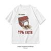 Funny Frieren Mimic 1 Chance 99 Faith Tshirt Summer Cotton Woman Man Graphic T Shirts Adult Oneck Breathable Tops S3XL