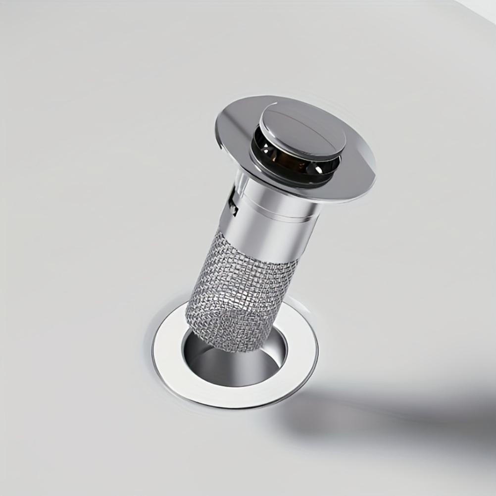 Expandable Sink Drain Plug 304 Stainless Steel Mesh 1.34-1.57 Inch Drainage Outlet Sink Filter Screen Bathroom Accessories