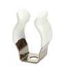 5Pcs Lamp Tube Clip Spring Terry Clip with Rubber Protection Pipes Clamp Fixing Clamp Holders Base Tool Practical Accessories