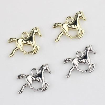 Colares de Cavalo Vintage Correntes Longas Pingente de Animal Colar Para Homens Mulheres Hip Hop Punk Colar de Cavalo