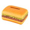 Burger Tissue Box Large Capacity Realistic Looking Hamburger Tissue Storage Box Decorative Paper Towel