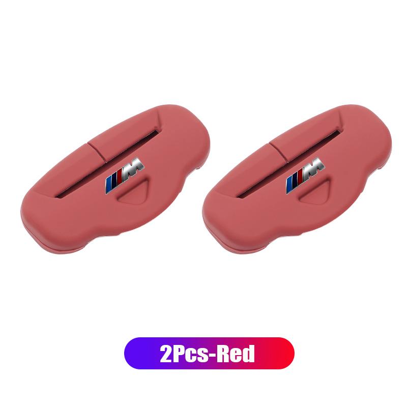 CTCE1 Car Seat Belt Buckle Cover Leather Protector Anti-collision Case Decal For BMW G30 G20 E46 E39 E36 E87 E53 F40 F30 G29 F25 F26