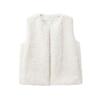 Fall New Women's Clothing French Artificial Fur Effect Sleeveless O-neck Short Vest Tops 4369242