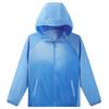 Kids Boys Hooded Sun Protection Running Jacket