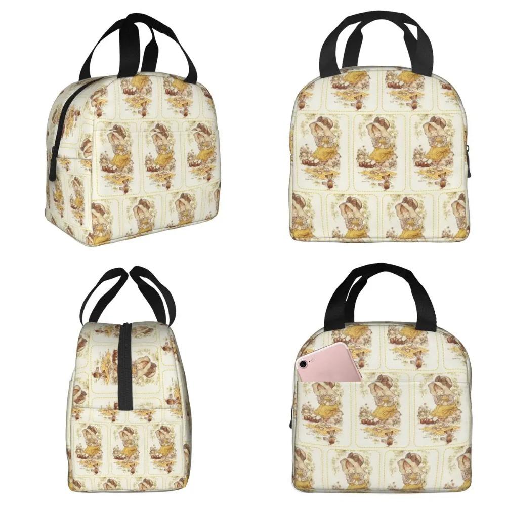 Sac à lunch isotherme Sarah Kay Swing Girl pour femmes, glacière de bureau, boîte alimentaire thermique, sac fourre-tout, boîtes à lunch portables, conteneur