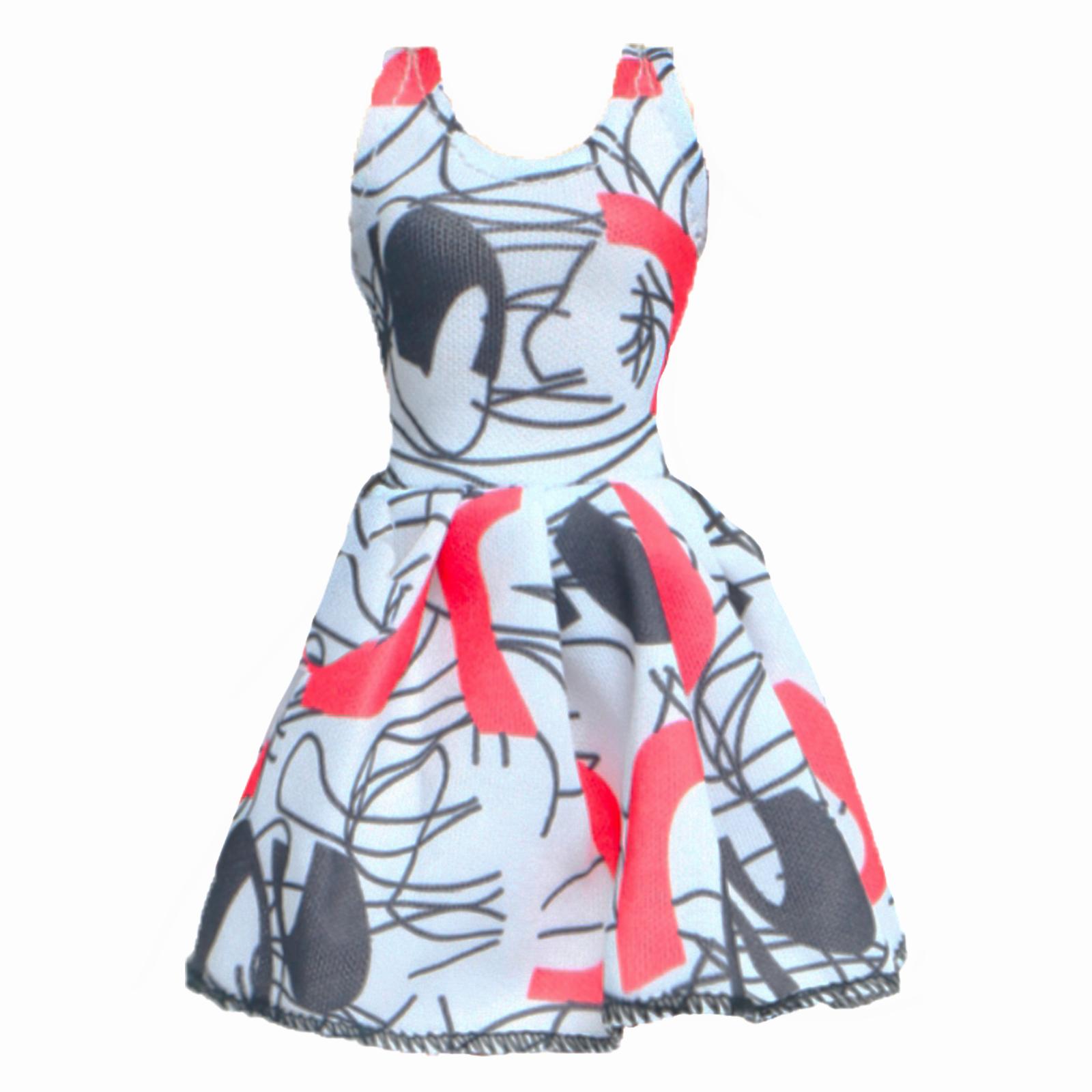 

Одежда для куклы Барби, повседневная повседневная одежда, брюки, футболка, юбка, мини-платье, пышные размеры, аксессуары для кукол 11,5 дюймов