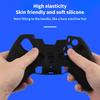 Silicone Protective Case Protector Shell For Ps5 Game Accessories Shockproof Anti-Drop Cover