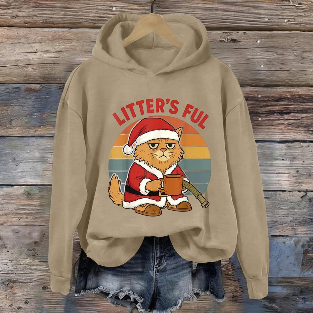 Women's Fashion Daily Versatile Casual Sweatshirts Long Sleeve Hooded Top Sweatshirts