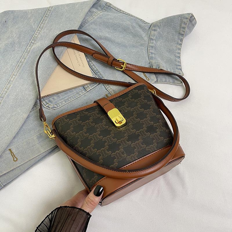 Handtasche im koreanischen Stil, trendig, luxuriös bedruckt: Damen Vielseitige Schulter- & Umhängetasche