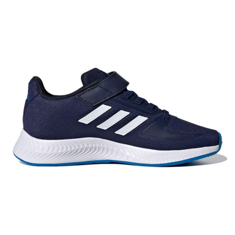 Adidas Runfalcon 2.0 K Abrasion Resistant Slip Resistant Low top Kids' Running Shoes Navy Blue Kids' GV7750