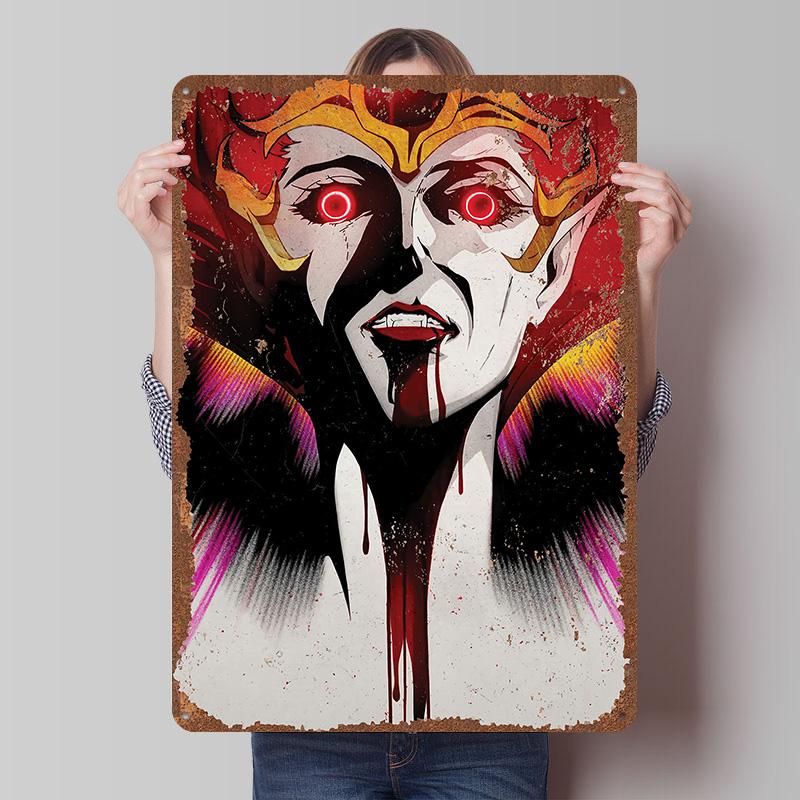 CastlevaniaS Tinplate Posters Customizable Wall Art Retro Vintage Metal Tin Signs for Gaming Room Decoration Aesthetic House
