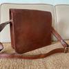 Men's Leather Bag Business Messenger Laptop Shoulder Briefcase Satchel