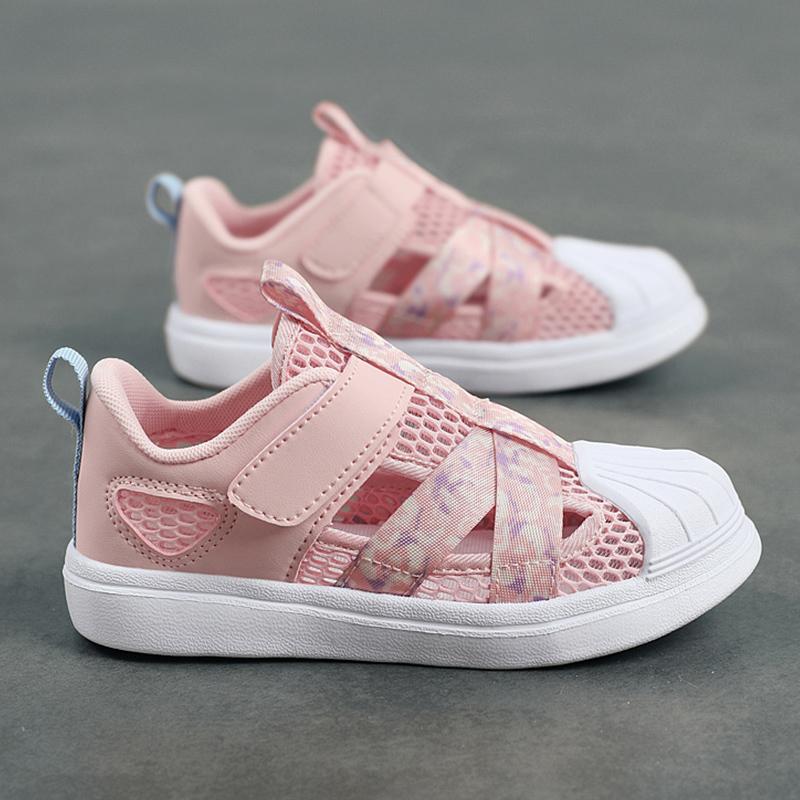Summer Children Mesh Casual Shoes Girl Sneakers Non Slip Kids Sport Footwear Outdoor Comfortable Breathable Walking Shoes