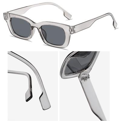Nowe kwadratowe okulary przeciwsłoneczne w stylu vintage dla kobiet i mężczyzn, prostokątne okulary przeciwsłoneczne Retro, unisex, owalne okulary, moda