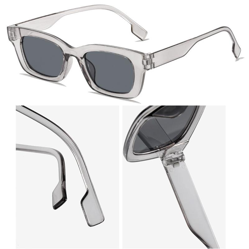 New Vintage Square Sunglasses Women Men Brand Rectangle Sun Glasses Female Oval Eyewear Oculos De Sol for Male Female Eyeglasses