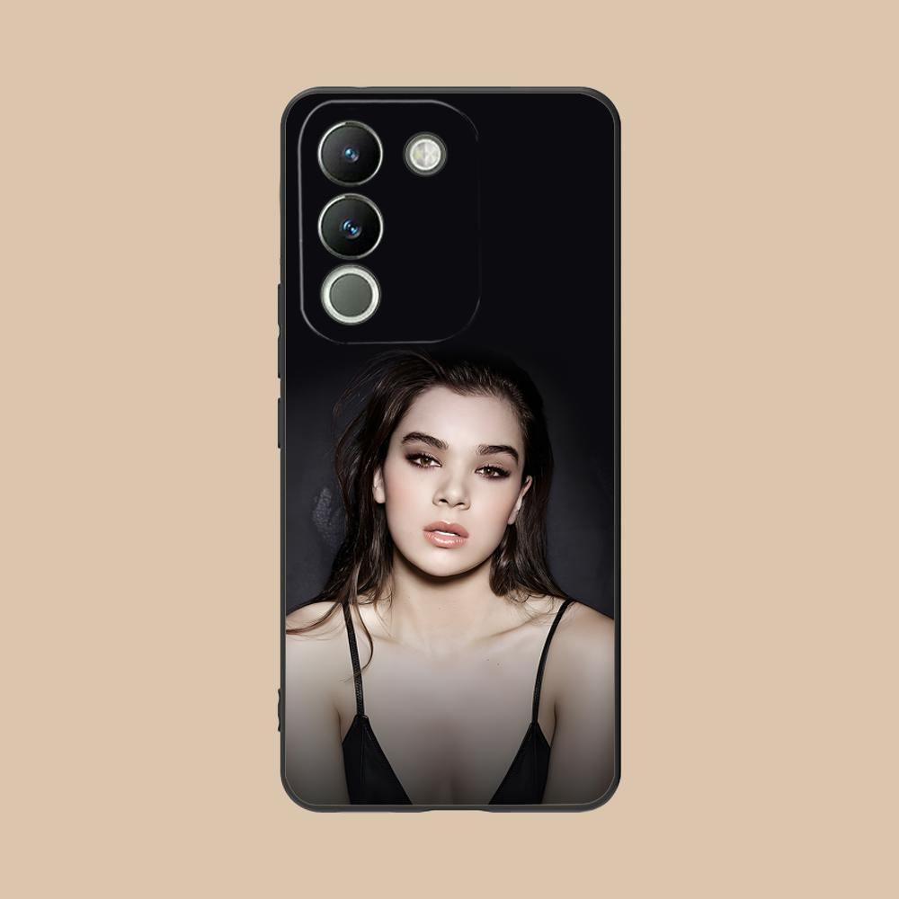 Hailee Steinfeld Matte TPU Mobile Phone Case for VIVO V60 V50 V40 V30 V29 V27 V25 V23 Pro Lite 5G Colorful Printing Cover