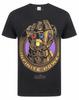 Marvel Black Thanos Short Sleeved 100% Cotton T-shirt Mens Tees Top Mens