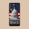 USA America Flag Matte TPU Mobile Phone Case for VIVO V60 V50 V40 V30 V29 V27 V25 V23 Pro Lite 5G Colorful Printing Cover