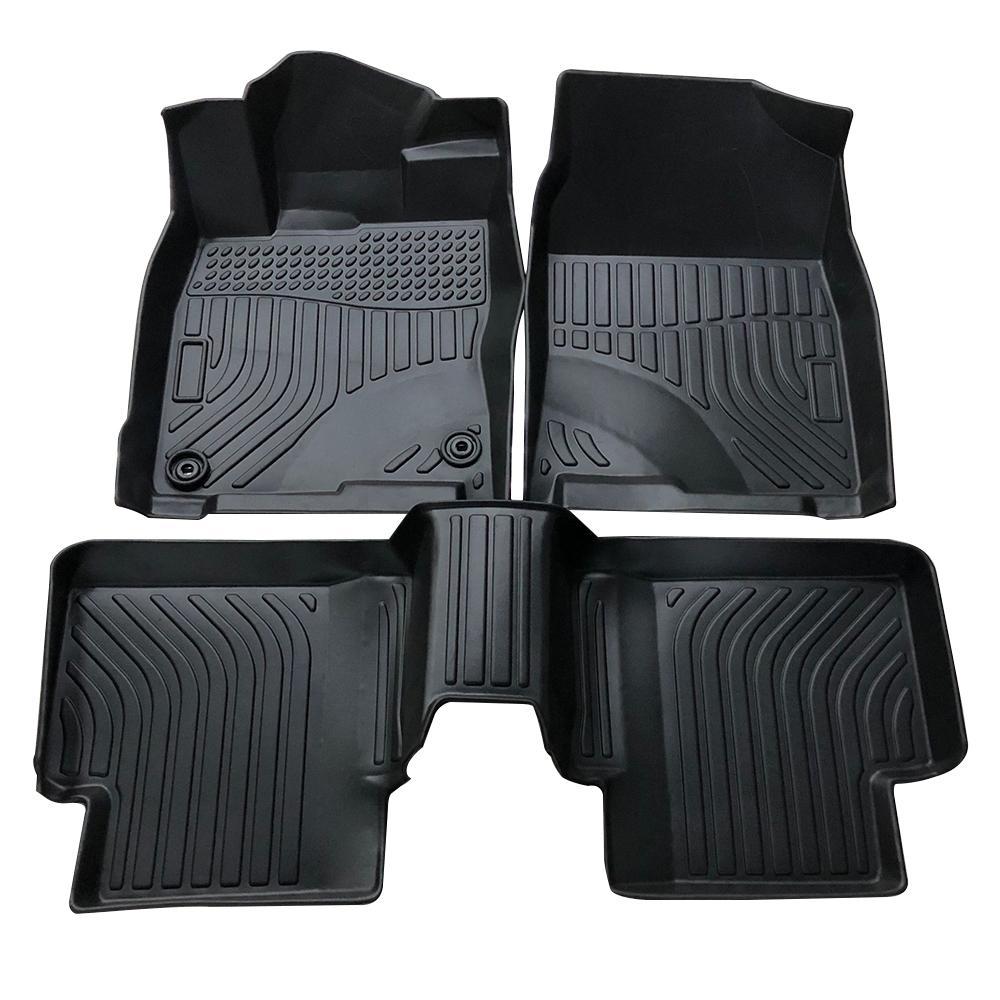 

For Land Rover RANGE ROVER 2014-2022 Car Mats Waterproof Non-Slip Rubber Floor Mat TPE Car Accessorie чёрный