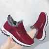 Nuove scarpe sportive da donna addensate in velluto Plus Scarpe calde casual alla moda Scarpe da corsa invernali antiscivolo e ammortizzanti