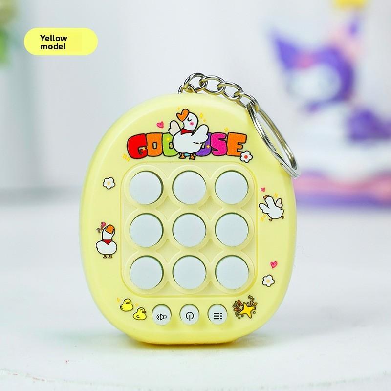 Capybara Elektronische Handheld-Spielekonsole Schlüsselanhänger Mit Batteriestrom Für Kinder Und Erwachsene