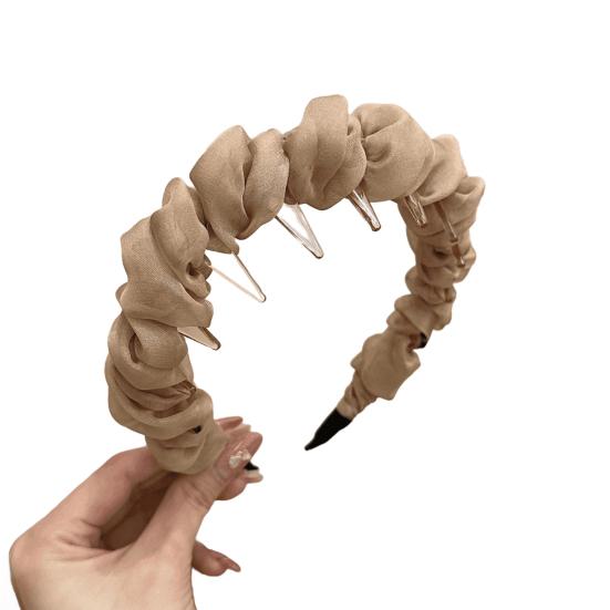 Retro High Skull Headband Double Wear Flexibility Hairband Comfortable Stable Reversible Head Band Hair Accessories
