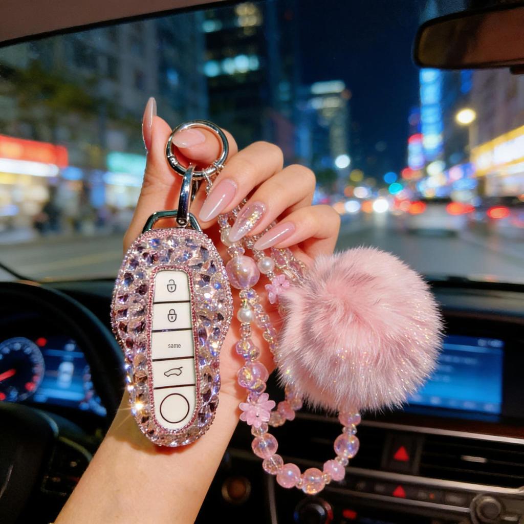 2026 Hongqi HS6 PHEV Women's Key Shell with Buckle - Stylish Car Accessory