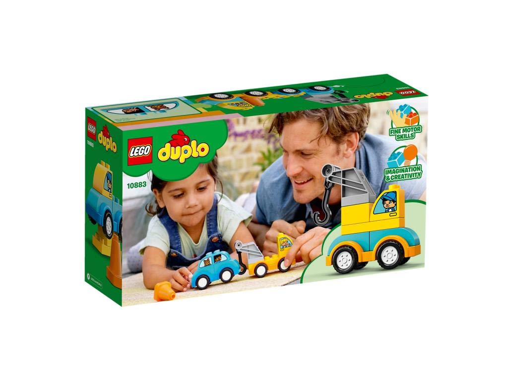 LEGO Duplo Первый эвакуатор Duplo 10883 Обучающие кубики Игрушка Машина для мальчиков