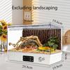 Thermal Reptile Terrarium Smart Temperature Control Breathable Reptile Breeding Cage Gecko Snake Breeding Box Reptile Pet House