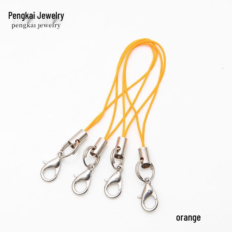 DIY šperky doplňky: 303 Karabina s dvojitým kroužkem šňůrka na mobilní telefon