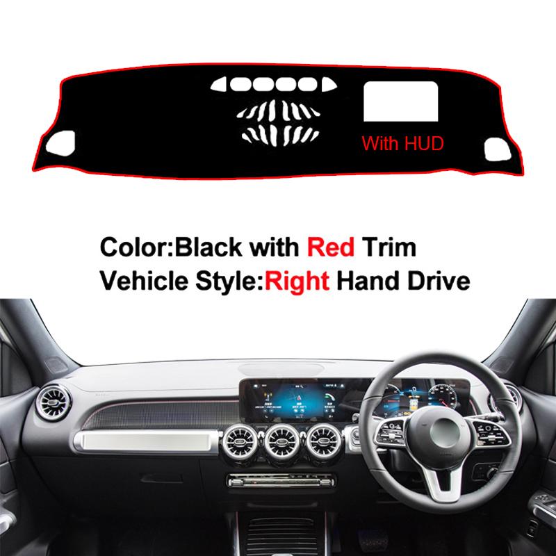 Car Inner Dashboard Cover For Mercedes Benz EQB 2026 2026 Auto Dash Mat Carpet Cape Sun Shade Dashmat Pad