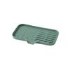 Silicone Sink Tray for Soap and Sponge Storage with Drainage System