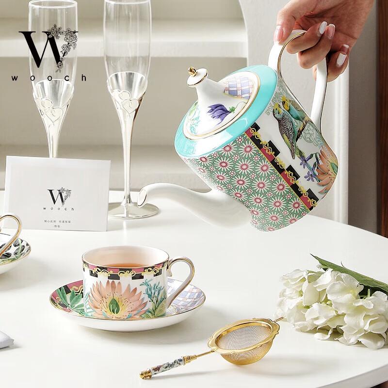 WOOCH Water Lily Dream Ceramic Teapot & Cup Set