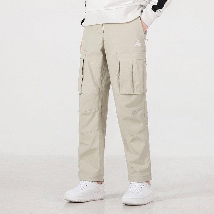 (WMNS) Nike ACG Big Pocket Solid Color Cargo Casual Pants/Trousers White Women's CV0618-145